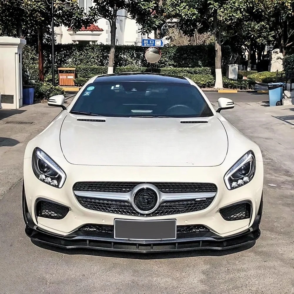 Aerodynamic Carbon Fiber Front Lip for  GT GTS Front Splitter